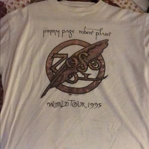 Concert shirt Led Zeppelin s Page & Plant 1995